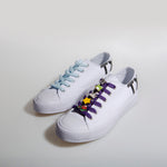 Kids Trixx  — Kids White Canvas Shoe